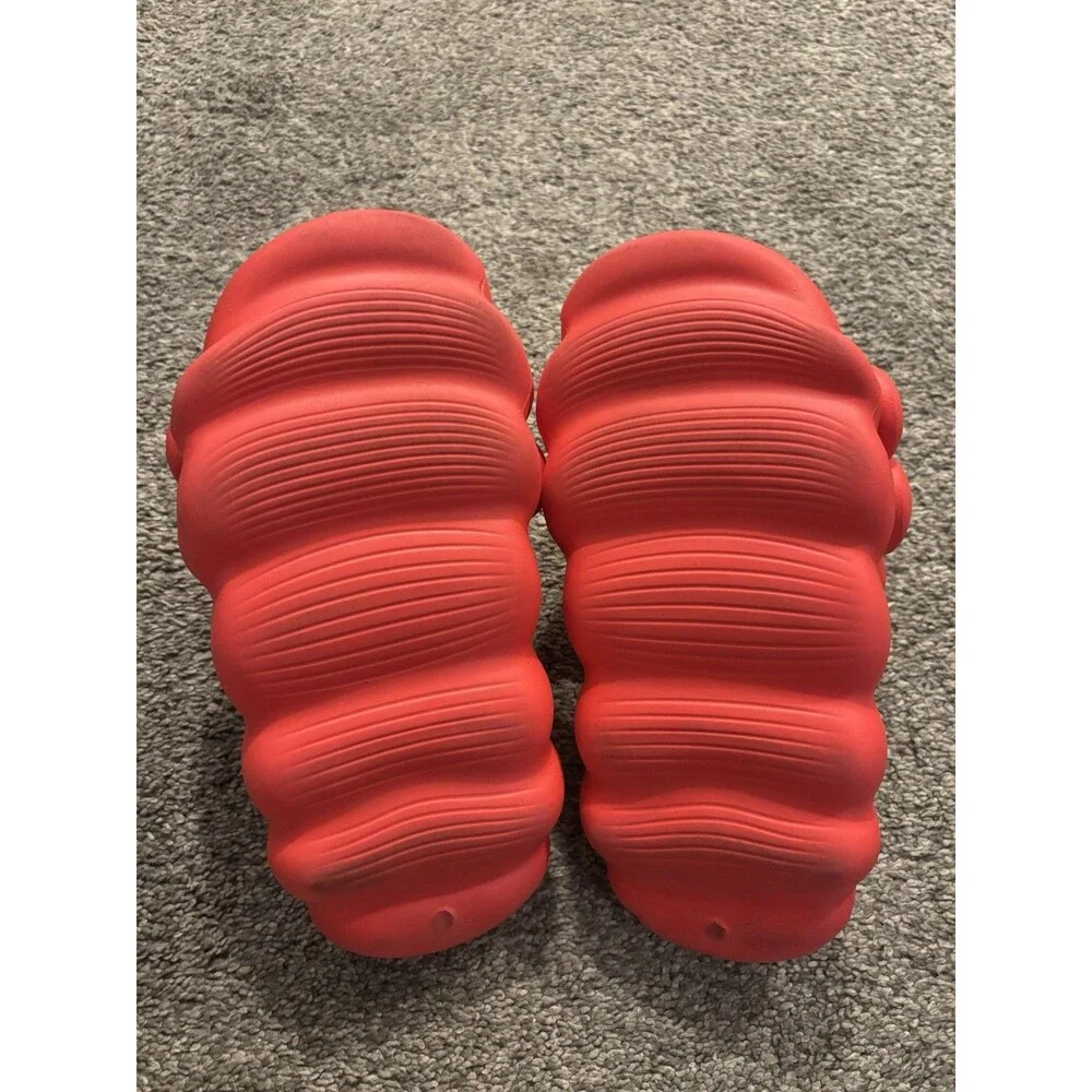 Takashi Murakami Ohana Full Bloom Slides Size 8‎ Red Made in USA